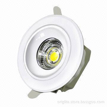 LED Downlight, 4 Inches, 8W Lifud Power, BridgeLux Chip, COB LED, 3-year Warranty, Anti-glare Design